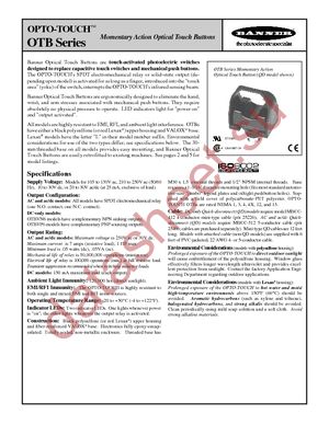 OTBVR81 datasheet  